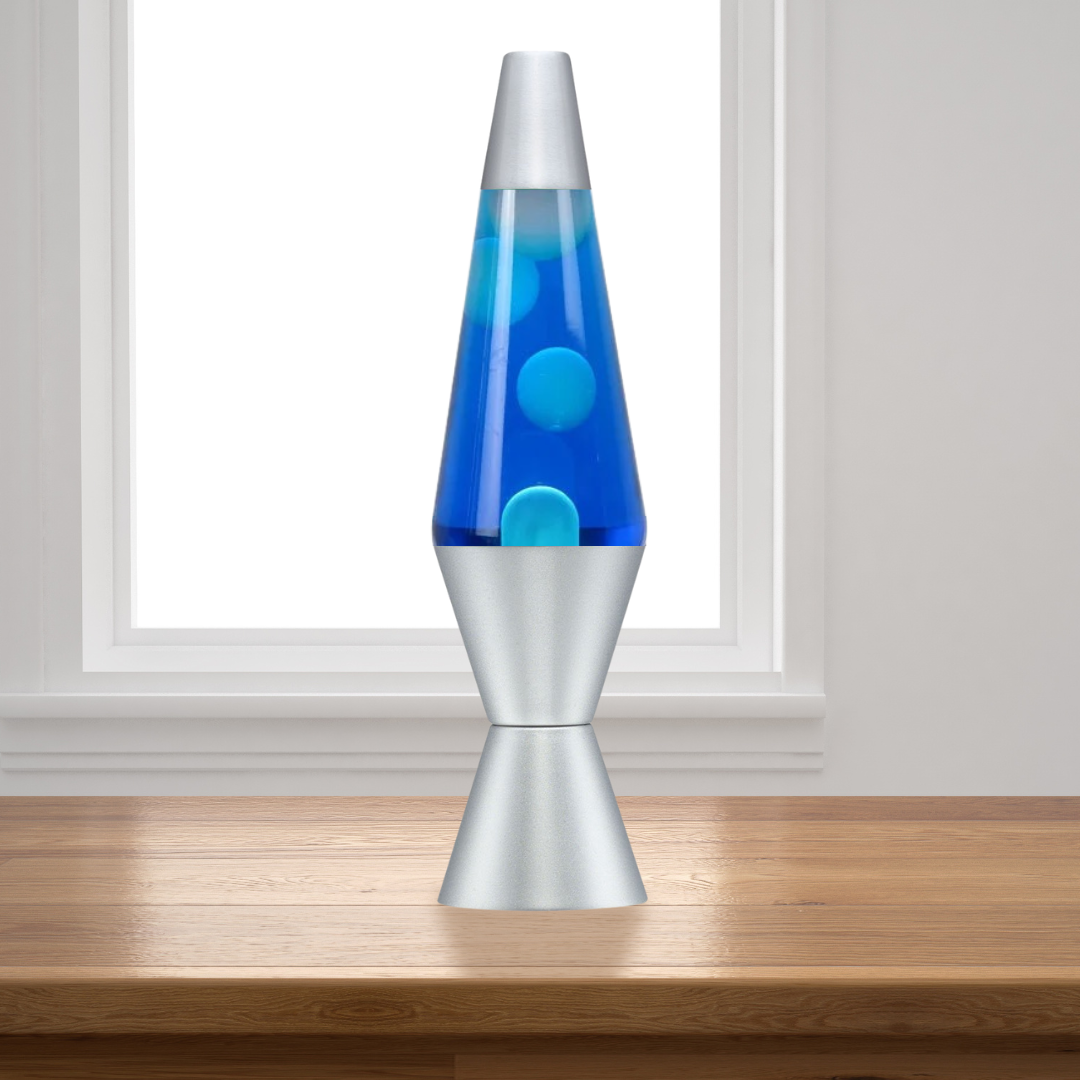 Lava Lamp Silver Base