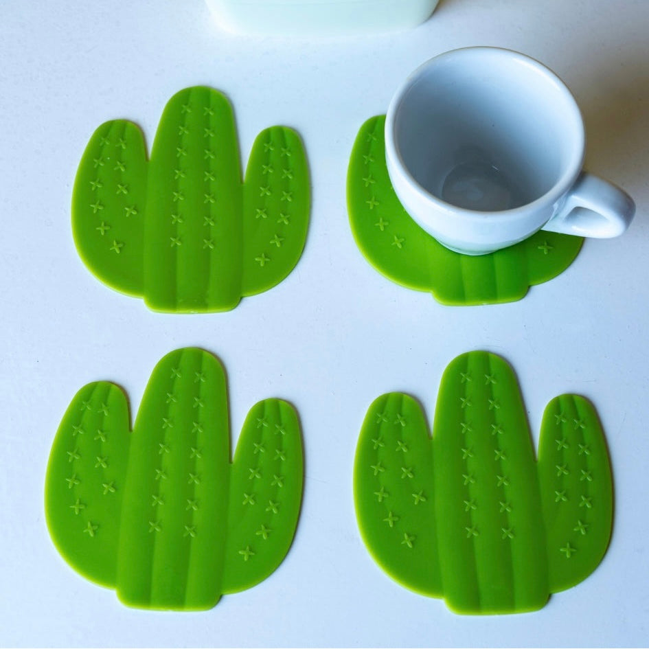 Cactus Flowerpot Coasters