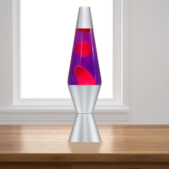 Lava Lamp Silver Base