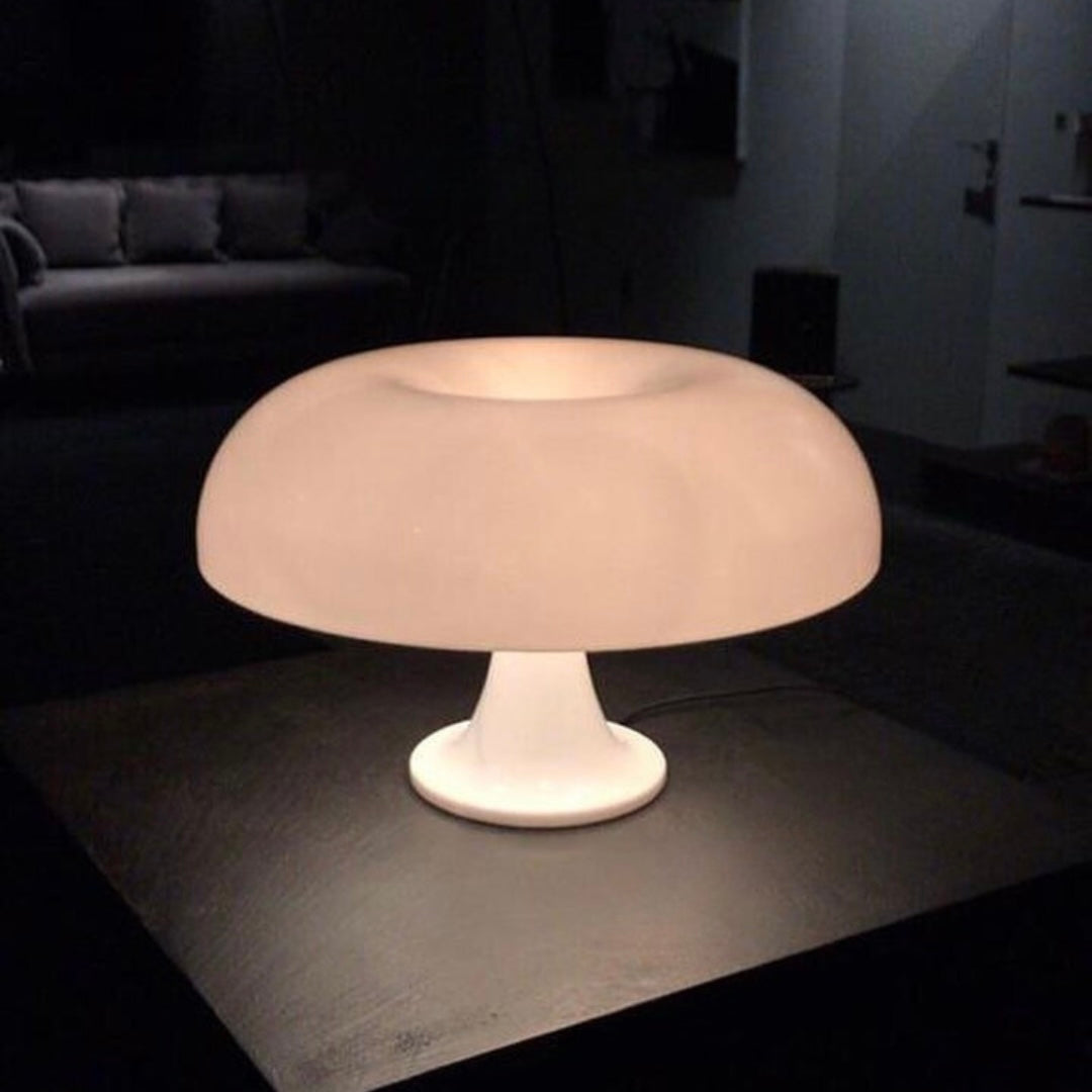 White Mushroom Lamp