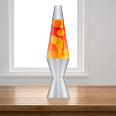 Lava Lamp Silver Base