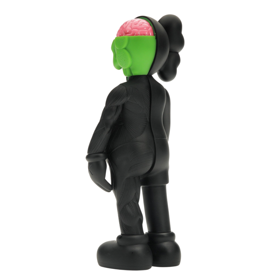 Kaws Companion Flayed Figure - Passing Through Edition - Black