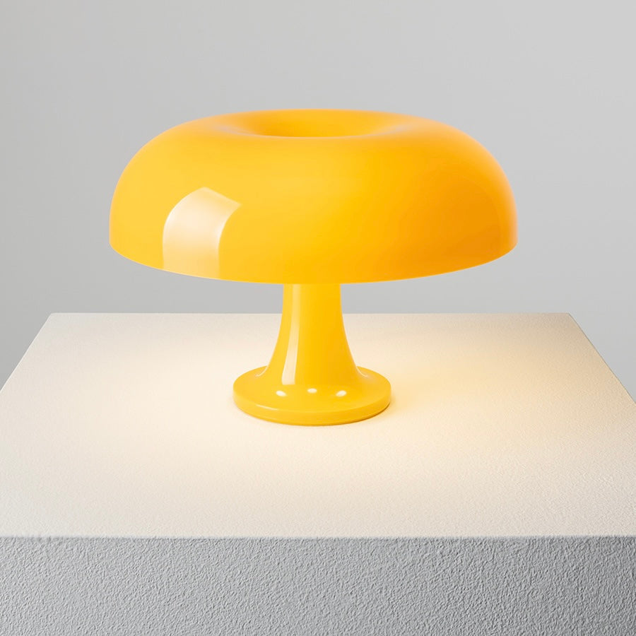 Yellow Mushroom Lamp