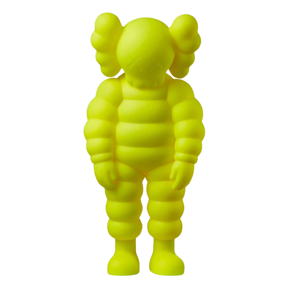 Kaws What Party Figure - Open Edition - Yellow