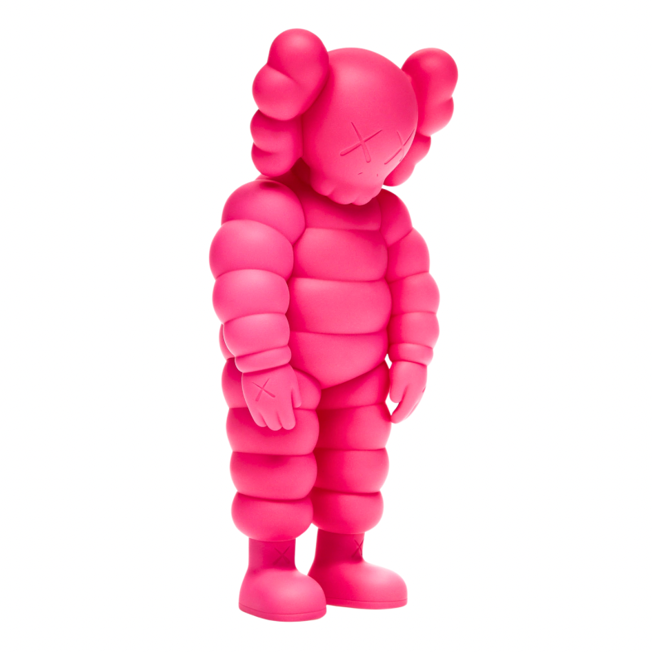 Kaws What Party Figure - Open Edition - Pink