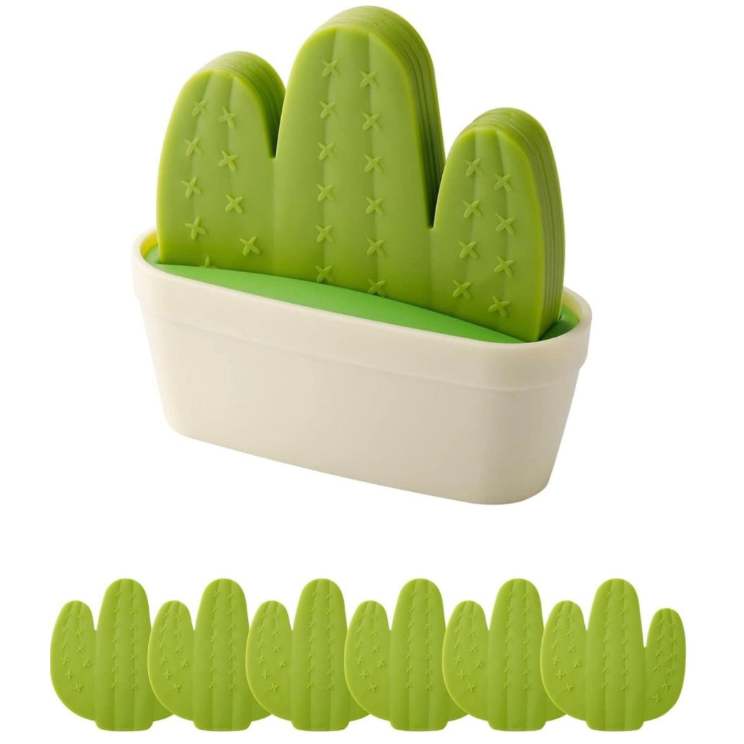 Cactus Flowerpot Coasters