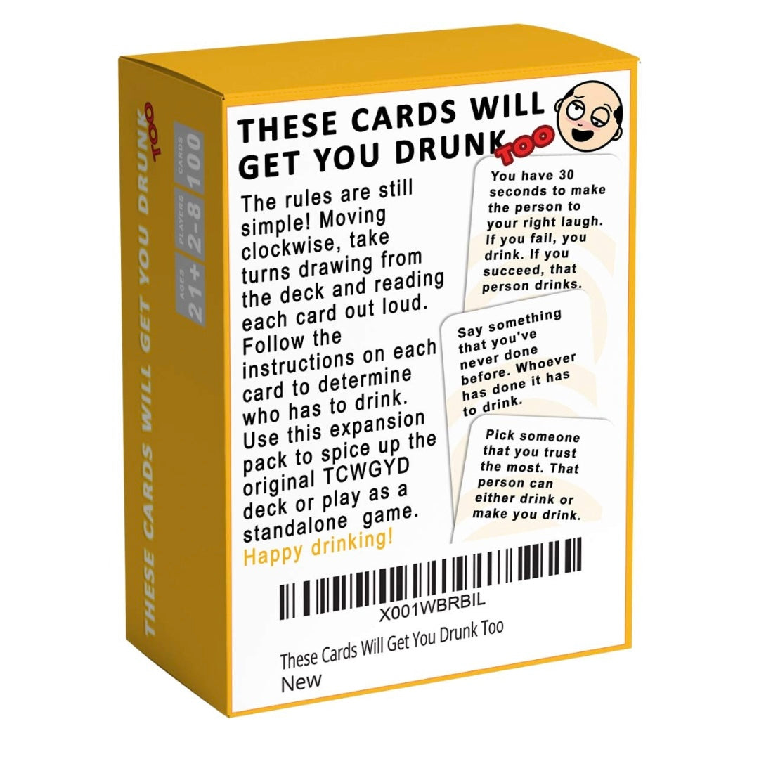 Happy Drinking Cards V.1 Yellow