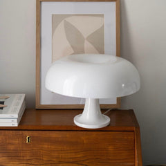 White Mushroom Lamp