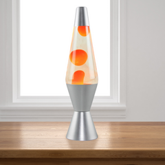 Lava Lamp Silver Base