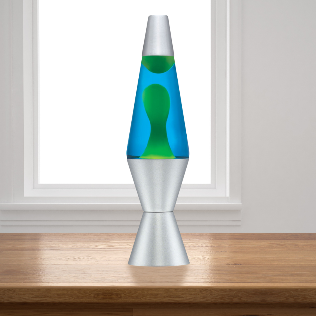 Lava Lamp Silver Base