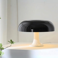 Black/White Mushroom Lamp