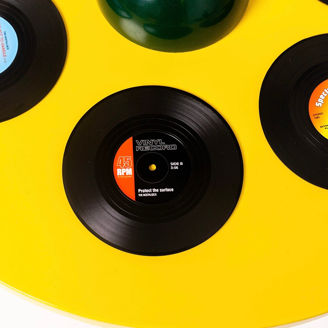 Vinyl Record Coasters