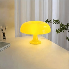 Yellow Mushroom Lamp