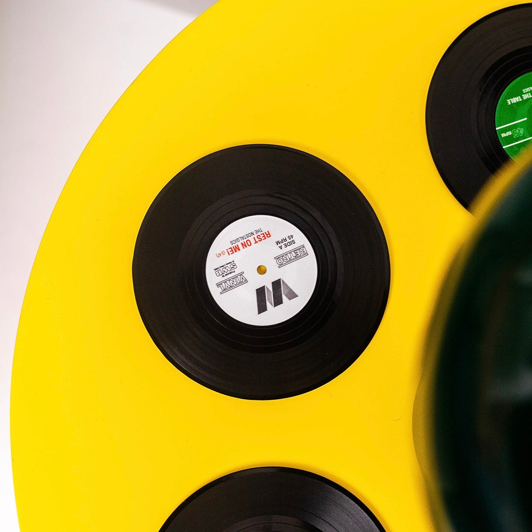 Vinyl Record Coasters