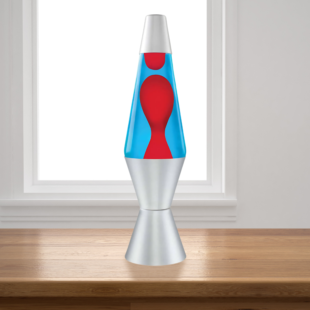 Lava Lamp Silver Base