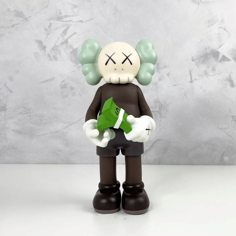 Kaws Cash Figure - Open Edition - Brown